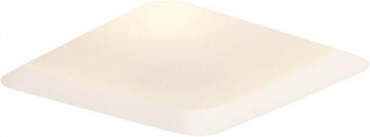 Mia sq Einbauleuchte Gips/Satinglas 230V E27 2x18W