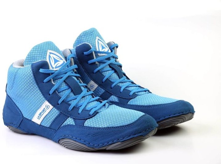 La Sport Wrestlingschuhe Blau 42