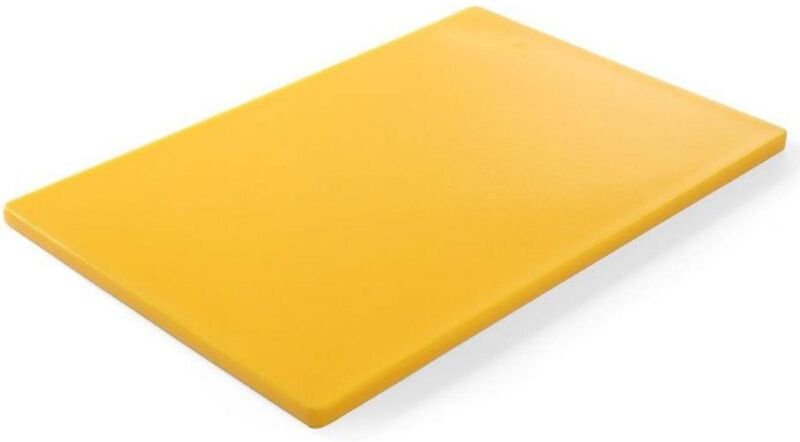 Schneidbretter haccp 450x300, Gelb, 450x300x(H)13mm - Hendi