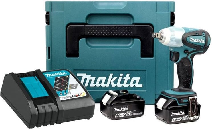Schlagschrauber 18V lxt 230Nm 1/2' (2x5,0 Ah) in makpac Makita DTW251RTJ