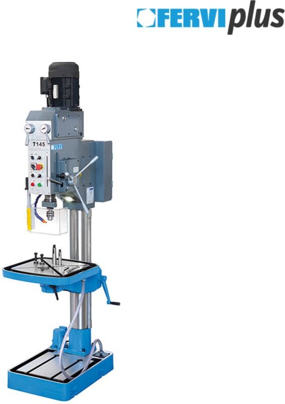 Metallbohrmaschine mit Getriebe 400 V Fervi t145