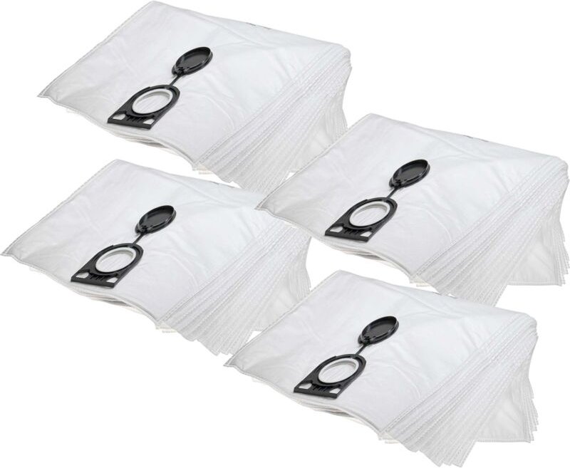 40x Staubbeutel kompatibel mit Storch VacTec 25 Staubsauger - 43cm x 32cm Weiß - Vhbw