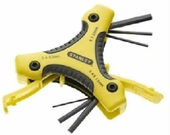 Set 9 hexagonale stiftschlüssel 095935