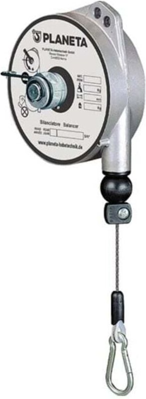 Planeta - Federzug tcn 9322 Trgf.4-6kg Edelstahl-Drahtseil Seillänge 2,0m