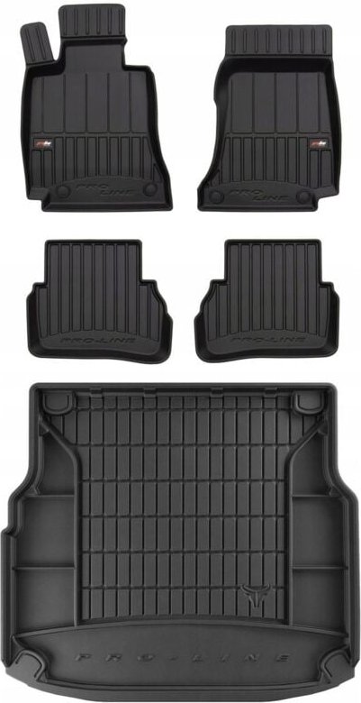 SET 3D Gummimatten Mercedes C W205 Kombi 2014-2021