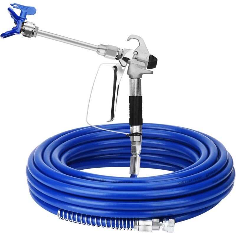 Pistolen- und Schlauchset für Airless-Spritzgerät mit 8-Zoll-Verlängerungslanze, geliefert mit 517-Düse