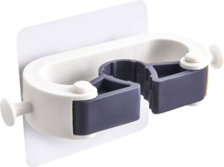 Wandmontierter Mopphalter, Reinigungsmittel-Organizer, Mopp-Wandhalterung, Besenhalter, Wandmontierter Besenhalter, Hoch...