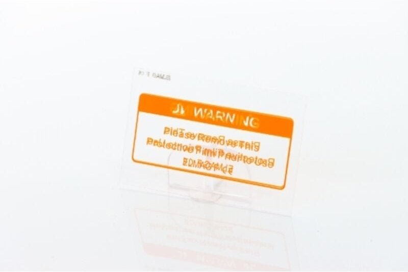 Vorsatzscheibe innen, 107x68x0,8 mm