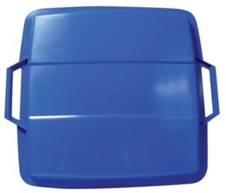 GRAF Deckel Mehrzweck-Behälter eckig 90 L blau