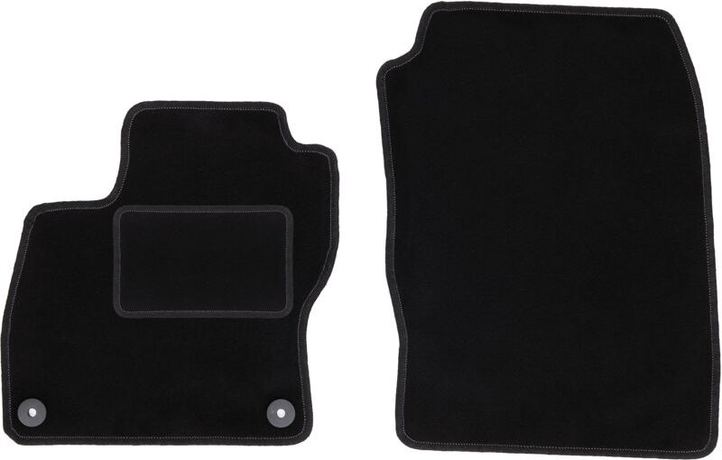 Vordere Matten schwarz für: Ford Focus MK3 Fließheck, Limousine, Kombi (2010-2018)