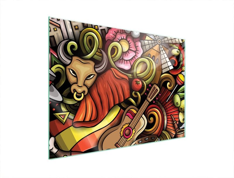 GLASSCHUTZPLATTE FÜR HERD 70x52 BYK