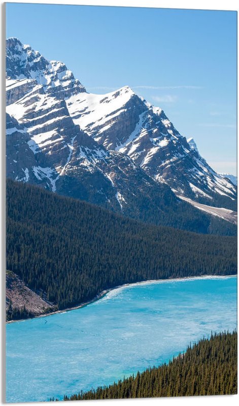 Glasschneidebrett 30x52 Berge