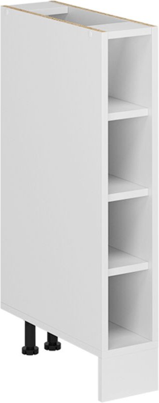 Vicco - Küchenregal R-Line, Weiß, 15 cm ohne Arbeitsplatte