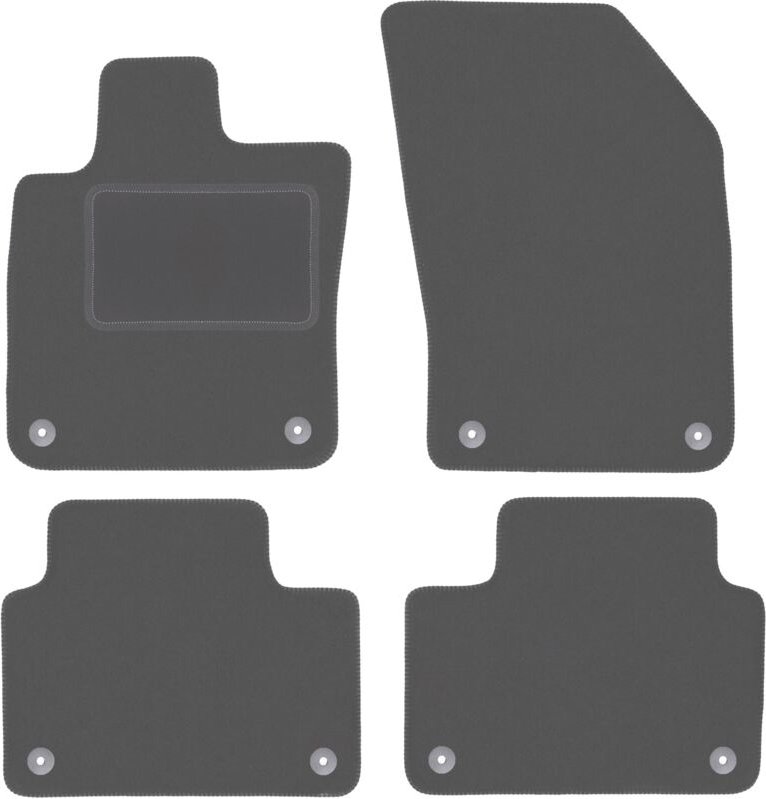 Graphit-Fußmatten für: Volvo S60 II Kombi, Limousine (2018-)