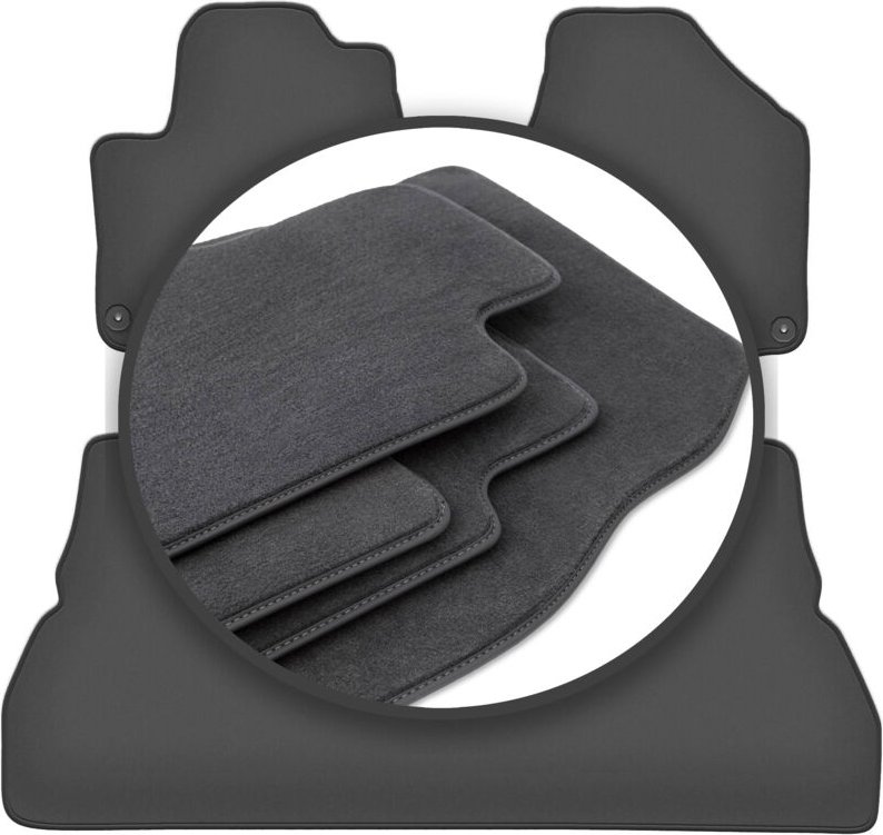 Premium-Fußmatten für: Chrysler Pacifica II 5-Sitzer (2017-)