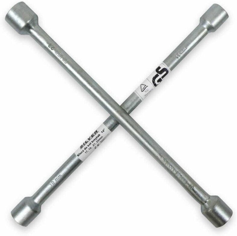 Kreuzschlüssel 17/19/21/23 /silber