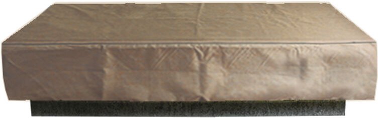 Wetterschutzhaube für Gasbrenner, grau, aus Kanevas Textil - Elementi