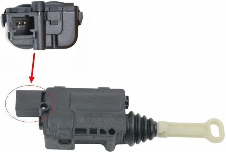 Linghhang - Schiebetürschloss-Stellantrieb für Türschloss Fahrerseite 661536 für pgt 1007 1.4 1.6 16V / HDi