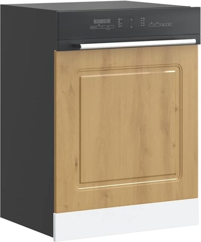 Geschirrspülerblende Kalmar Artisan-Eiche 60x1,5x67 cm Vidaxl