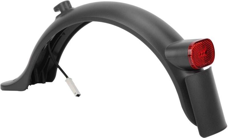 Ej.life - salutuya abs + pc mit LED-Rücklicht Elektroroller Heckklappenschutz Starke Zähigkeit Heckkotflügel mit Rücklic...