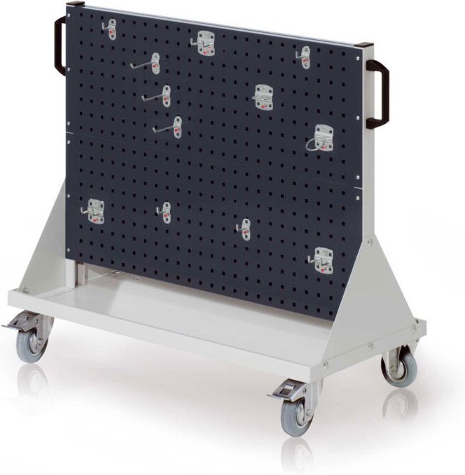 Kappes RasterMobil® Größe 2 - 1000x890x500mm - 4x Lochplatte 16-teilig - anthrazitgrau