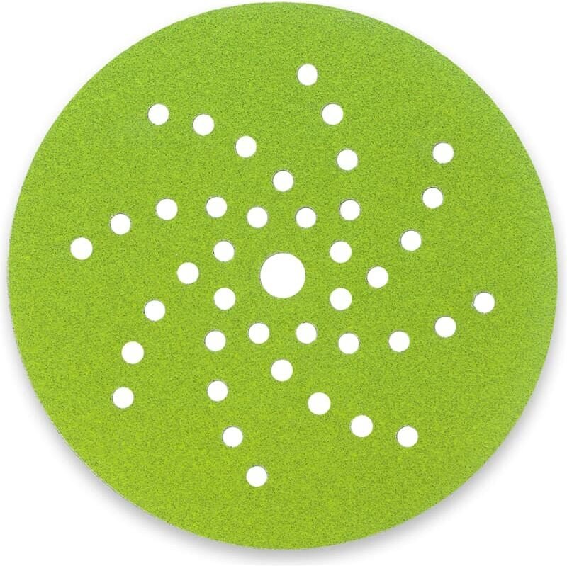 Sia Klett Schleifpapier Scheiben 1550 siapower 125mm 65 Loch, Körnung: K240 Körnung, Packungsinhalt: 50 Stück