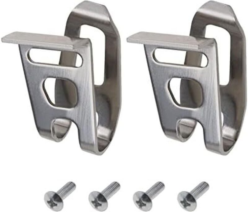 2 Stück Gürtelhaken-Clips für elektrische Bohrmaschinen mit Schrauben 346449-3, kompatibel mit Makita XFD01 XFD07D DTD14...