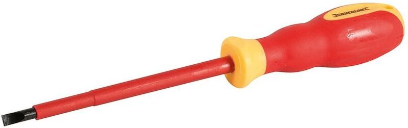 VDE-Elektriker-Schraubendreher mit Weichgriff 1,0 x 5,5 x 125 mm