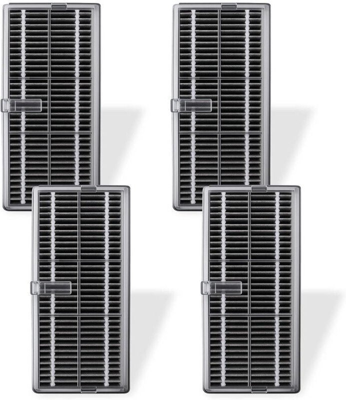 4er-Pack HEPA-Filter für Dreame Robot Vacuum X30/X40 – Kompatibles Zubehör