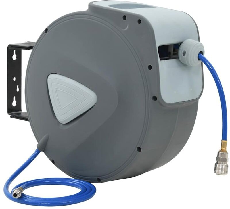 Automatischer Druckluft-Schlauchaufroller 1/4' 30 m - Vidaxl