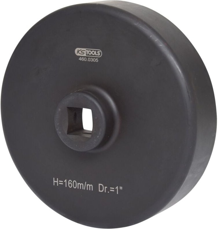 Ks Tools 1 Achsmuttern-Schlüssel, 6-kant, kurz, 160 mm