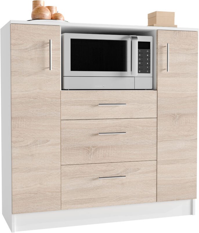 Ebuy24 - Küchenschrank Kommode Mikrowelle Esilo