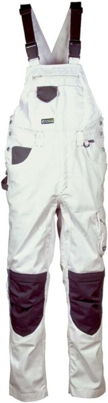 Thumbnail - Cofra Maler Arbeitslatzhose weiß 300 g/m², Ginevra 50