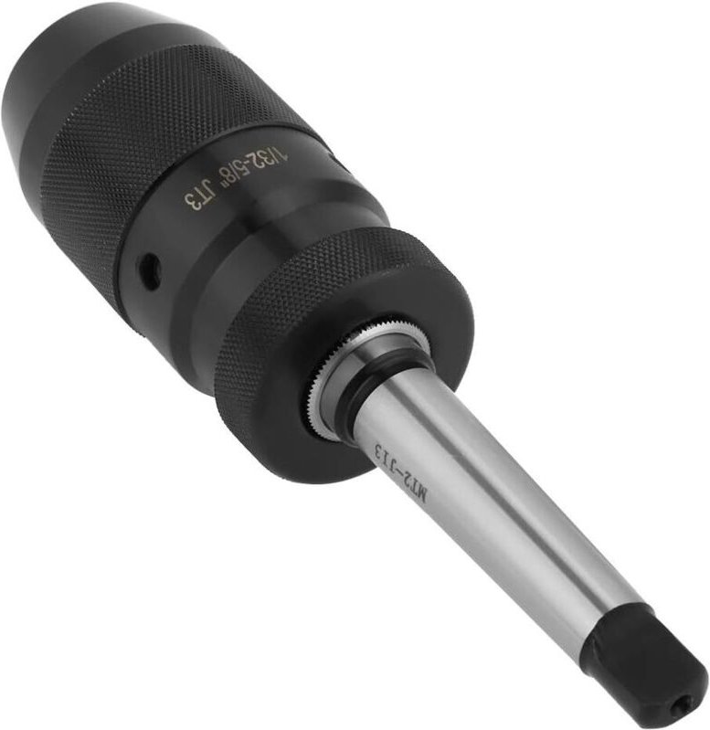 1-16 mm Bohrfutter, Schnellspannbohrfutter, Kegelbohrfutter, Kegelbohrfutterschlüssel, robustes, professionelles, selbst...