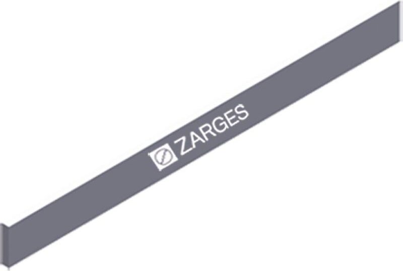 Zarges Längsbord für Gerüstlängen 1,80m