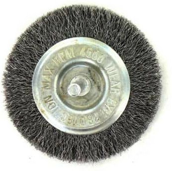 Stahlrundbürste 75 mm Durchmesser x 1