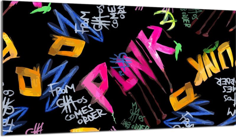 Glas-Herdplattenschutz 90x52 Musik