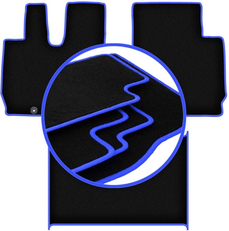 CARLUX-BLUE Autofußmatten für: LKW Iveco Stralis (2013-2019)