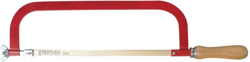 1 Stk. Metallsägebogen mit Holzgriff Fortis