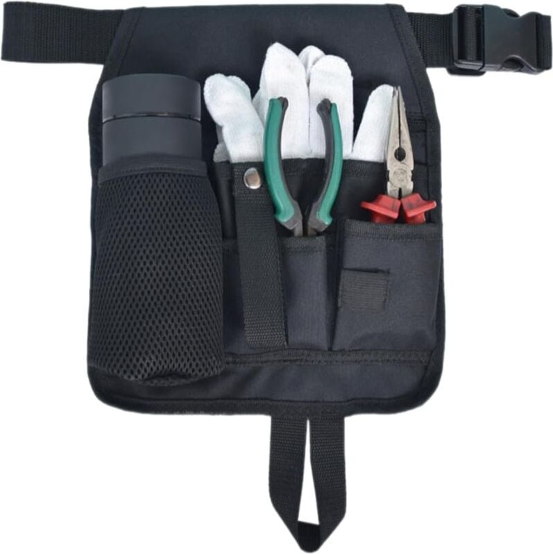 1PC Werkzeugtasche mit mehreren Taschen Herren-Werkzeuggürtel, Utility-Hüfttasche, Gartenwerkzeuggürtel, Gartenwerkzeugt...