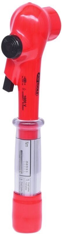 Ks Tools 1/2 Drehmomentschlüssel mit Schutzisolierung und Umschalt-Ratschenkopf, 5-25Nm