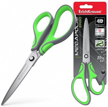 Blisterpackung megapolis ergo Schere, 20 cm erich krause 45740