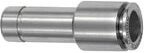 Gerade Steckverb., Nippel 8 mm, red., Schlauch-Ø 4, ES1.4404 - Riegler
