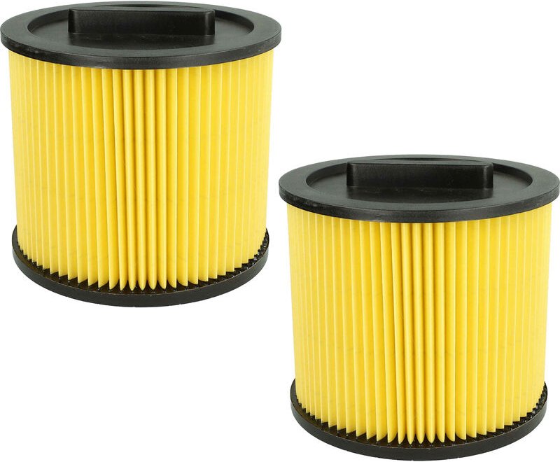 2x Faltenfilter kompatibel mit Thomas Vario 1020, 1030, 1031, 1035, 1043 lg, 1120 comfort, 1130, 1218 plus Staubsauger -...