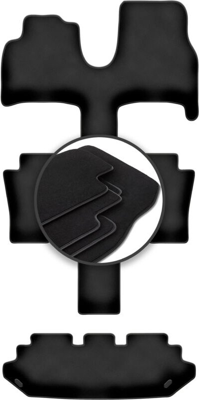 Premium-Fußmatten für: Citroen C8 7-Sitzer (2002-2014)