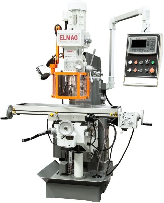 Getriebe Fräs- und Bohrmaschine mfb 50 lgt inkl. 3-Achs-Positionsanzeige