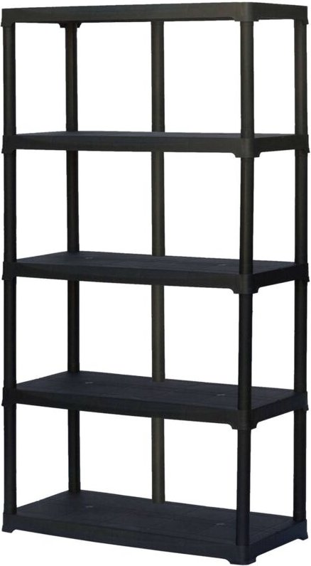 Mehrzweckregal mit 3 Regalboden aus Polypropylen, Mehrzweckregalen für Innen oder Außenbereich, 100% Made in Italy, 100x...