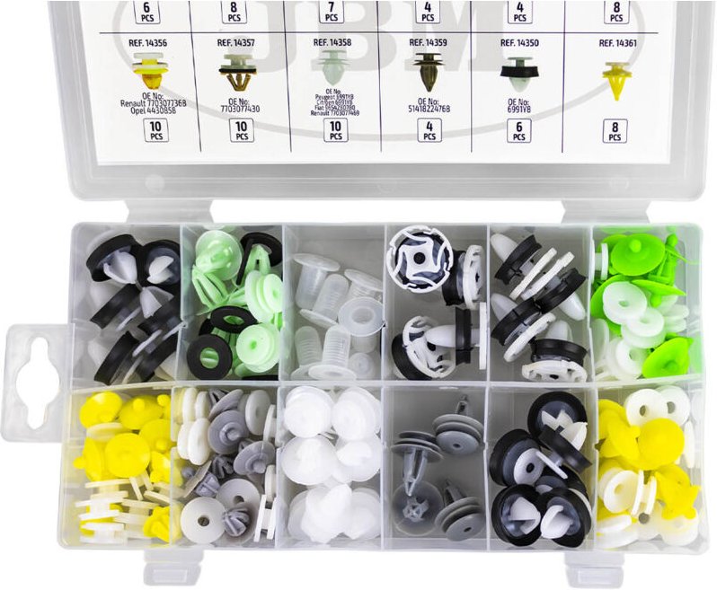 Renault dacia clip case 85 stück für türverkleidung JBM 53710