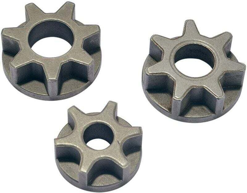 M10/M14/M16 Kettensägengetriebe 100/125/150 Winkelschleifer Ersatzkettenrad für Kettensägenhalterung Elektrowerkzeugzube...