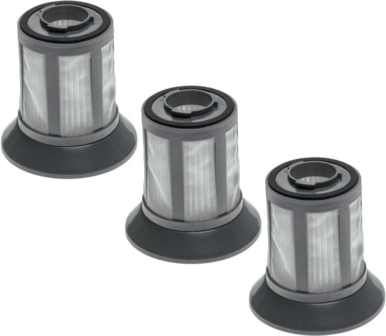 Filterset 3x Staubsaugerfilter kompatibel mit Far Olympe 2 JC601-160J Staubsauger - Nylon + hepa Filter Allergiefilter -...